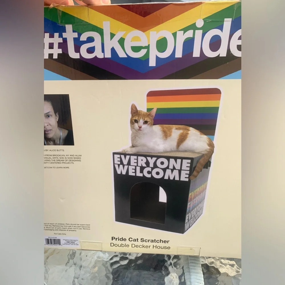 NIB #take Pride Cat Litter Box